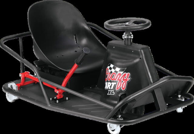 Razor Crazy Cart XL, Black, 25143401