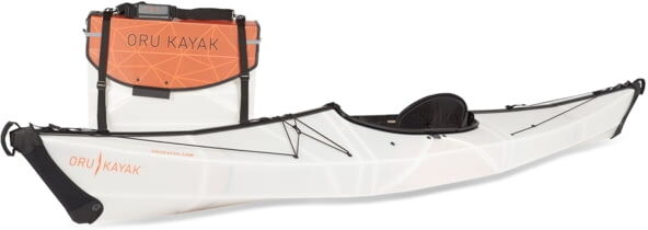 Oru Kayak Bay ST Sit In Kayak, White, OKY102-ORA-ST