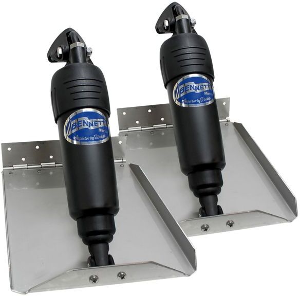 Bennett Trim Tabs 912ED Electric - Edge Mount Limited Space Trim Tab Kits - 12V, BOLT912ED