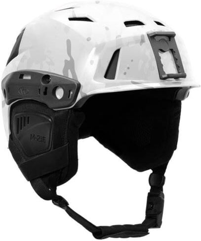 Team Wendy M-216 Backcountry Ski Helmet w/ Princeton Tec Switch MPLS Light, Multicam Alpine/Gray, Small/Medium, 83-1MWGY-S