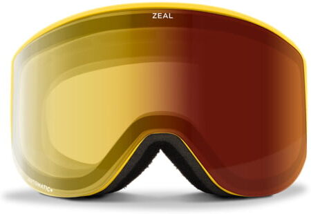 Zeal Optics Beacon Goggles, Automatic Yellow-Base Polarized Lens, Sunny Frame, Medium, 11887