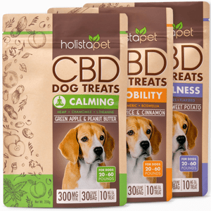 Holistapet Bundle: 3 CBD Assorted Dog Treats