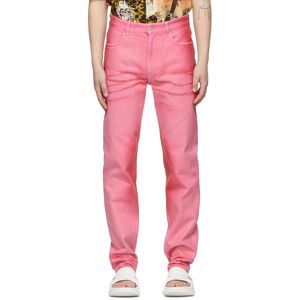 Givenchy Pink Shiny Polished Jeans  - 650-PINK - Size: 34 - Gender: male