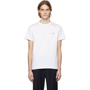 A.P.C. White Item T-Shirt  - AAB WHITE - Size: Medium - Gender: male