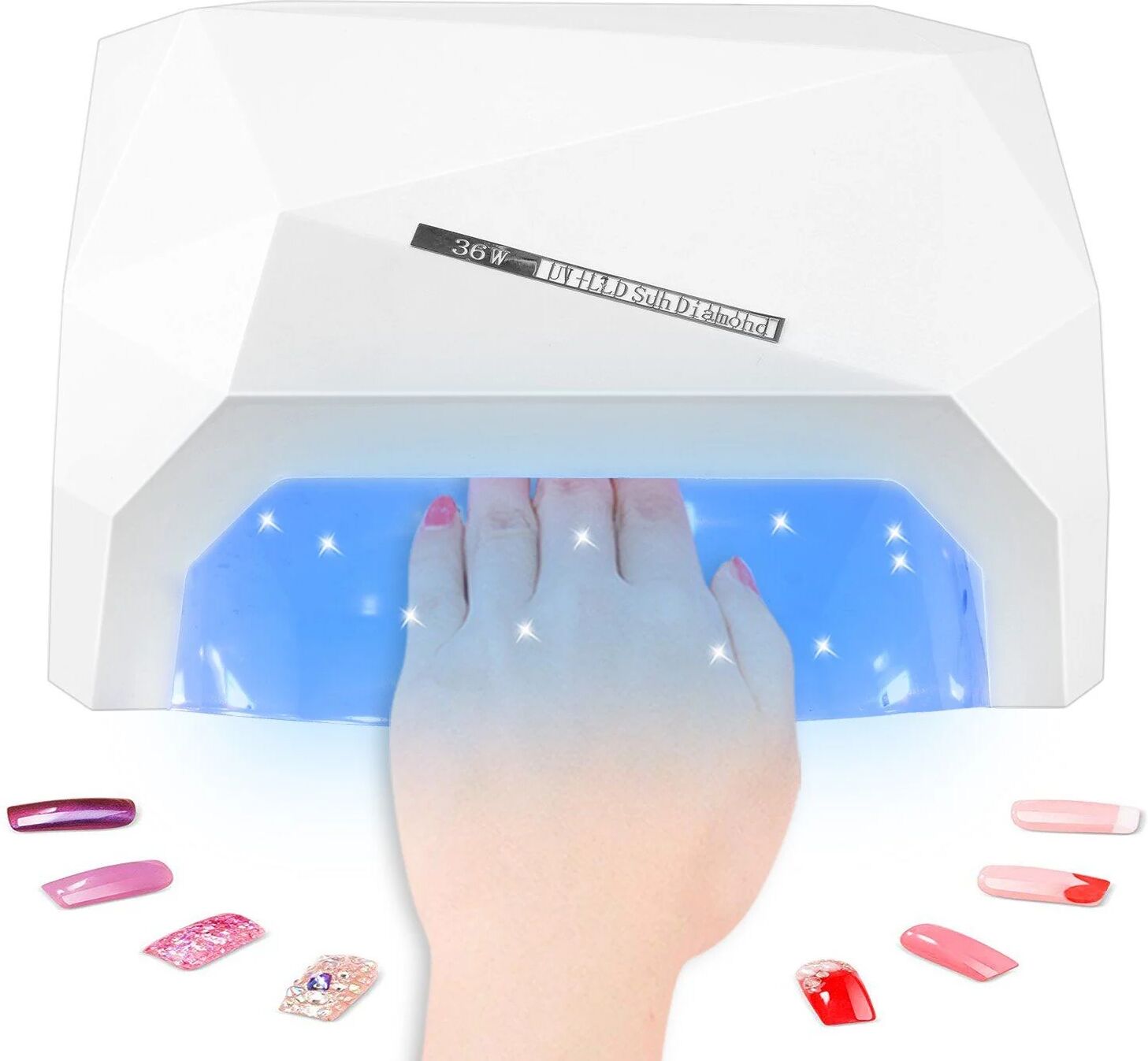 DailySale 36W UV LED Lamp Nail Polish Dryer