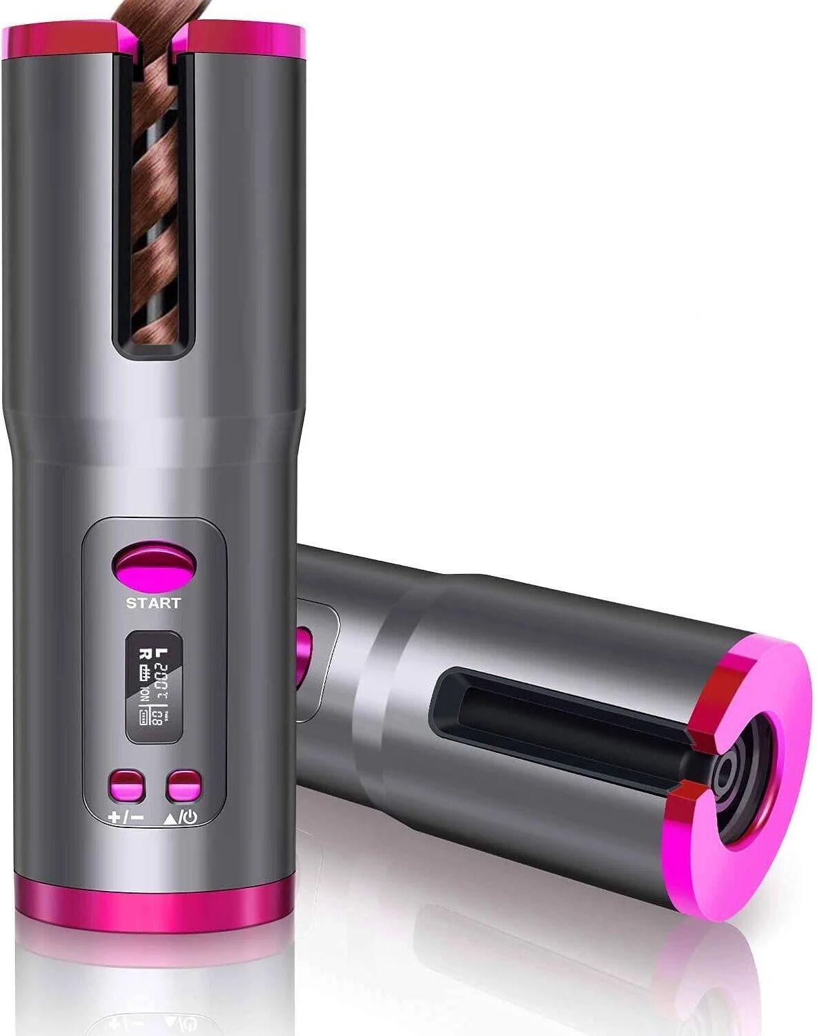 DailySale Cordless Automatic Portable Ceramic Barrel Hair Curler