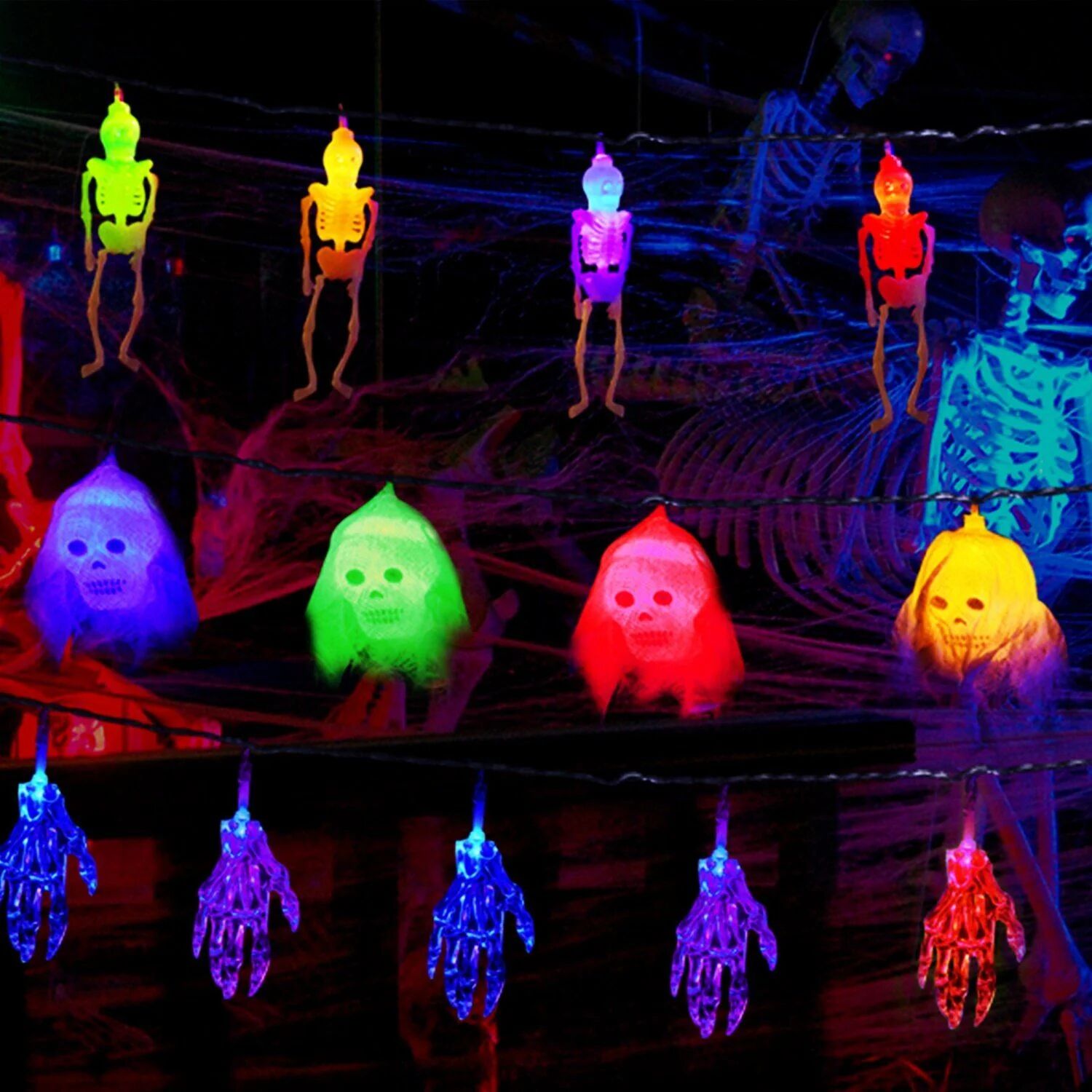 DailySale 3-Pack: Halloween String Light Decorations