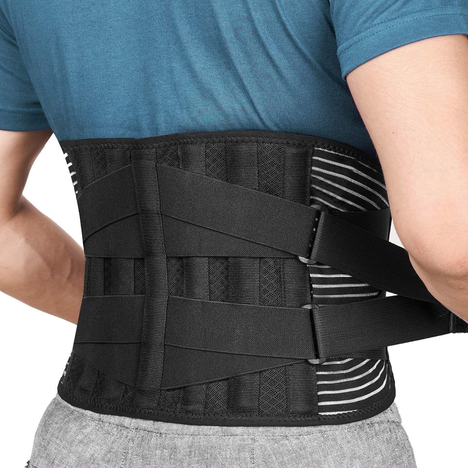 DailySale Braces for Lower Back Pain Relief with 6 Stays