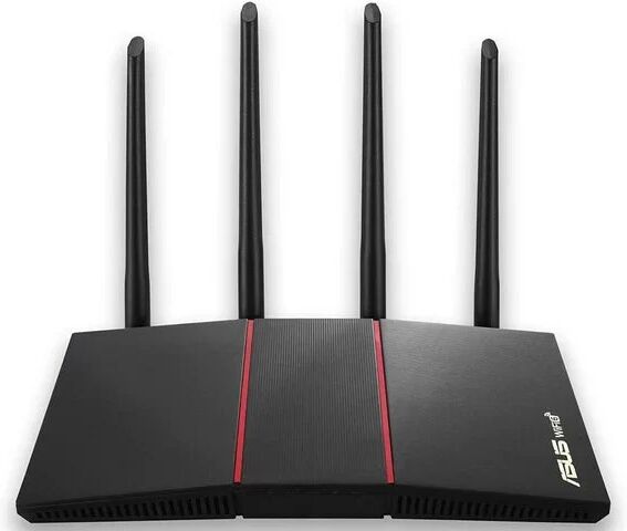 DailySale ASUS RT-AX55 AX1800 Dual Band WiFi 6 Gigabit Router (Refurbished)