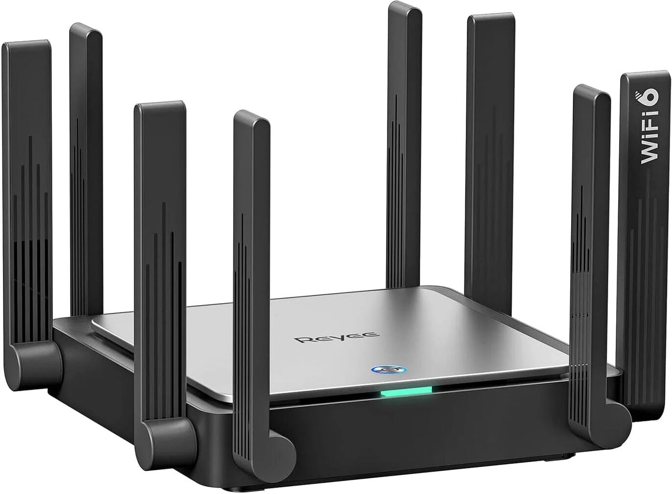 DailySale Reyee WiFi 6 Router AX3200 Wireless Internet High Speed Smart Router with 8 Omnidirectional Antennas (Refurbished)