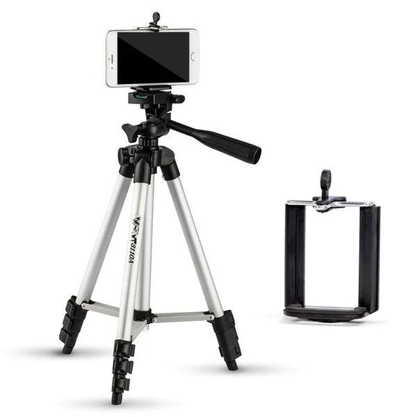 DailySale Professional Folding Camera Tripod Stand Holder for CellPhone