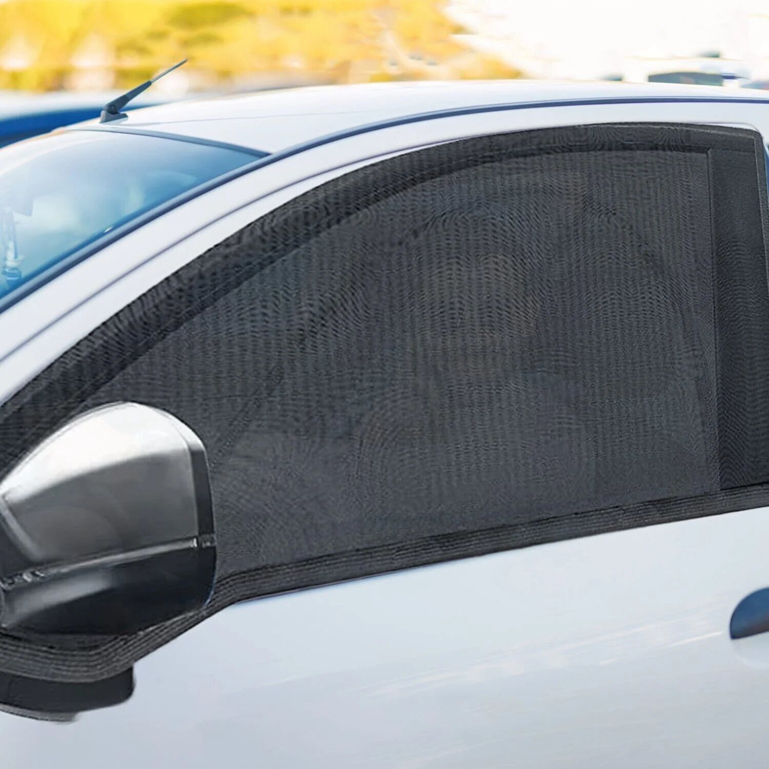 DailySale 2-Piece: Car Side Window Screen Mesh Cover