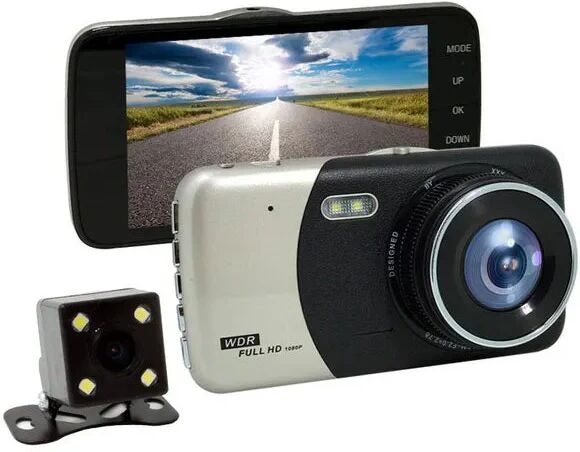 DailySale 4 Inch FHD Screen Car Camera Car Dash Cam