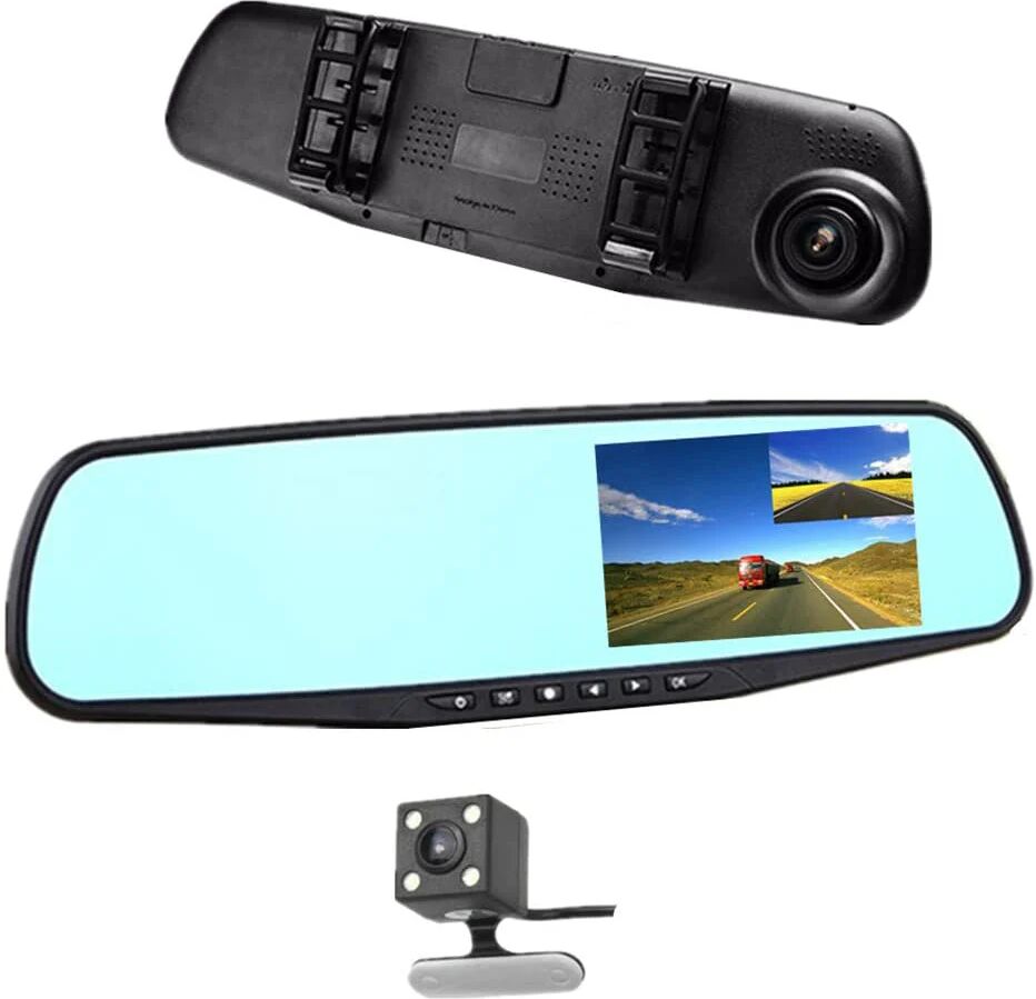 DailySale Car DVR Rear View Mirror Video Recorder