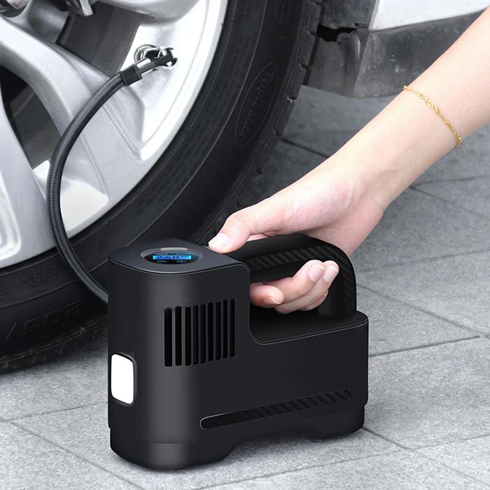 DailySale ST-217C Portable Car Electric Tire Multi-function 12V Air Pump