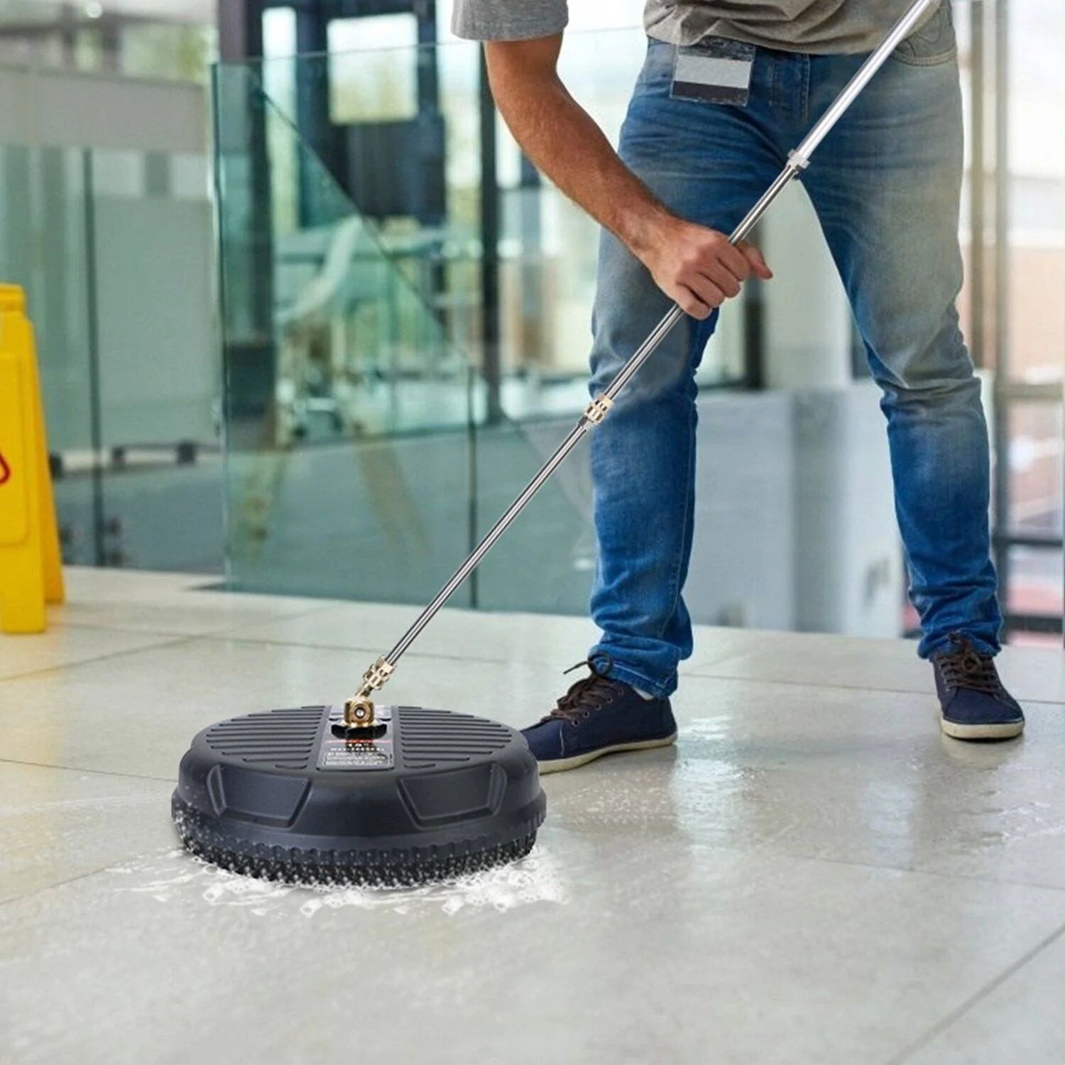 DailySale 15" High Pressure Flat Surface Cleaner