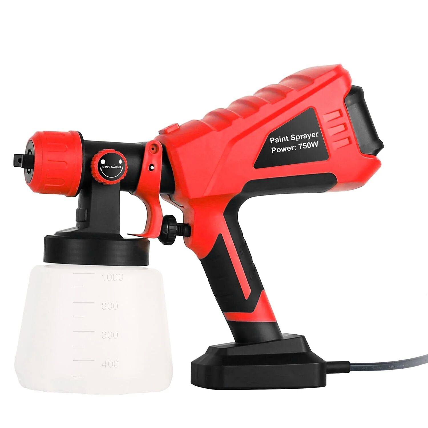 DailySale 750W Electric Paint Sprayer Handheld with 3 Spray Patterns