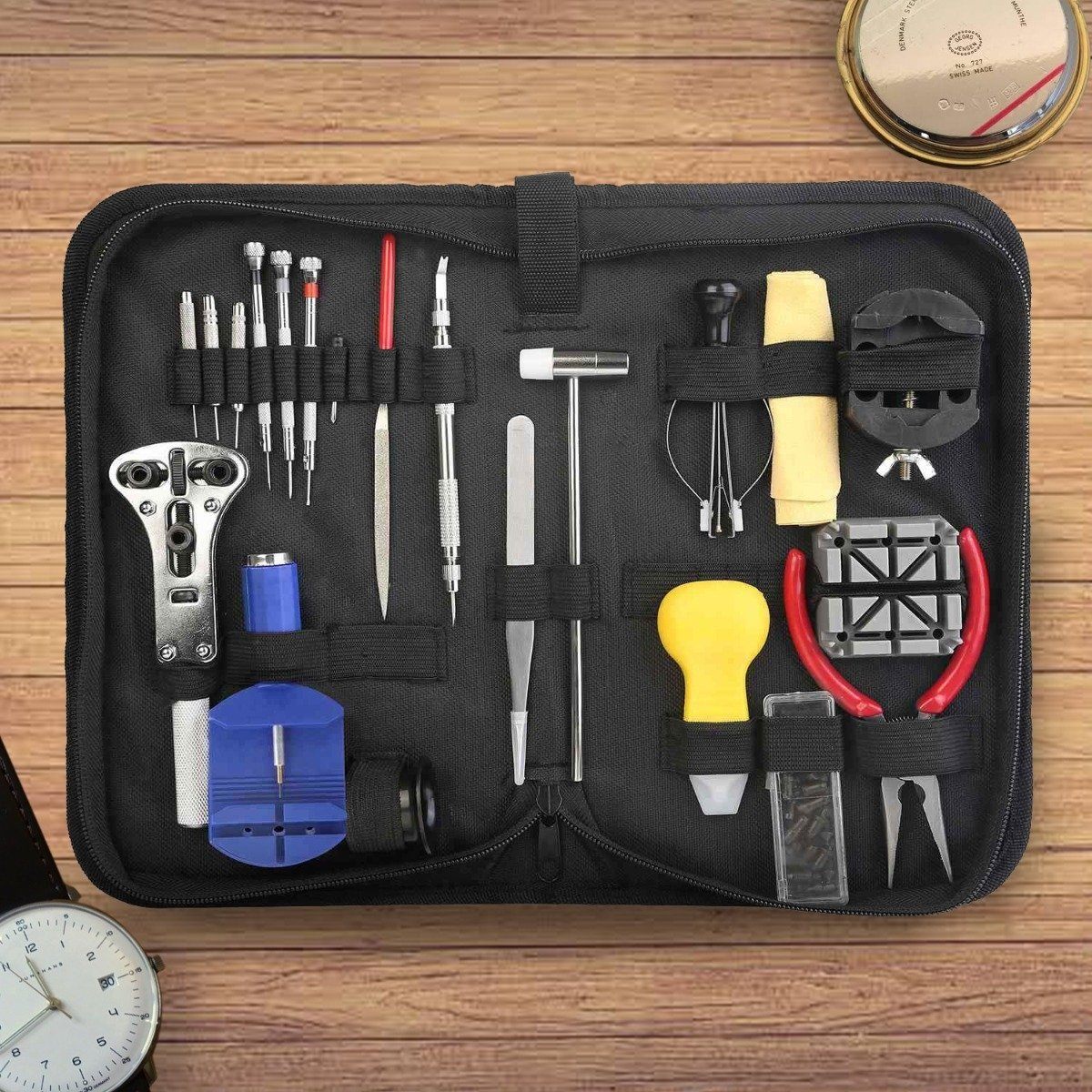DailySale 21-Piece: Watch Repair Tool Kit Hand