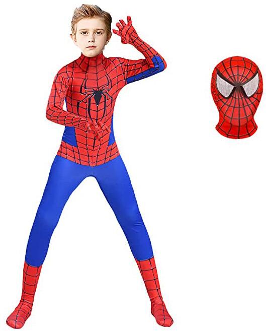 DailySale Superhero Costume Bodysuit for Kids