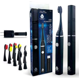 DailySale Pursonic Professional Removable USB Rechargeable Sonic Toothbrush Set
