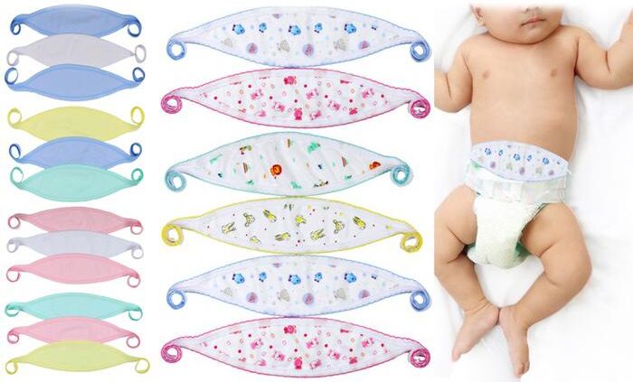 DailySale 6-Pack: ToBeInStyle Comfortable Newborn Baby Belly Binder Umbilical Cord Band