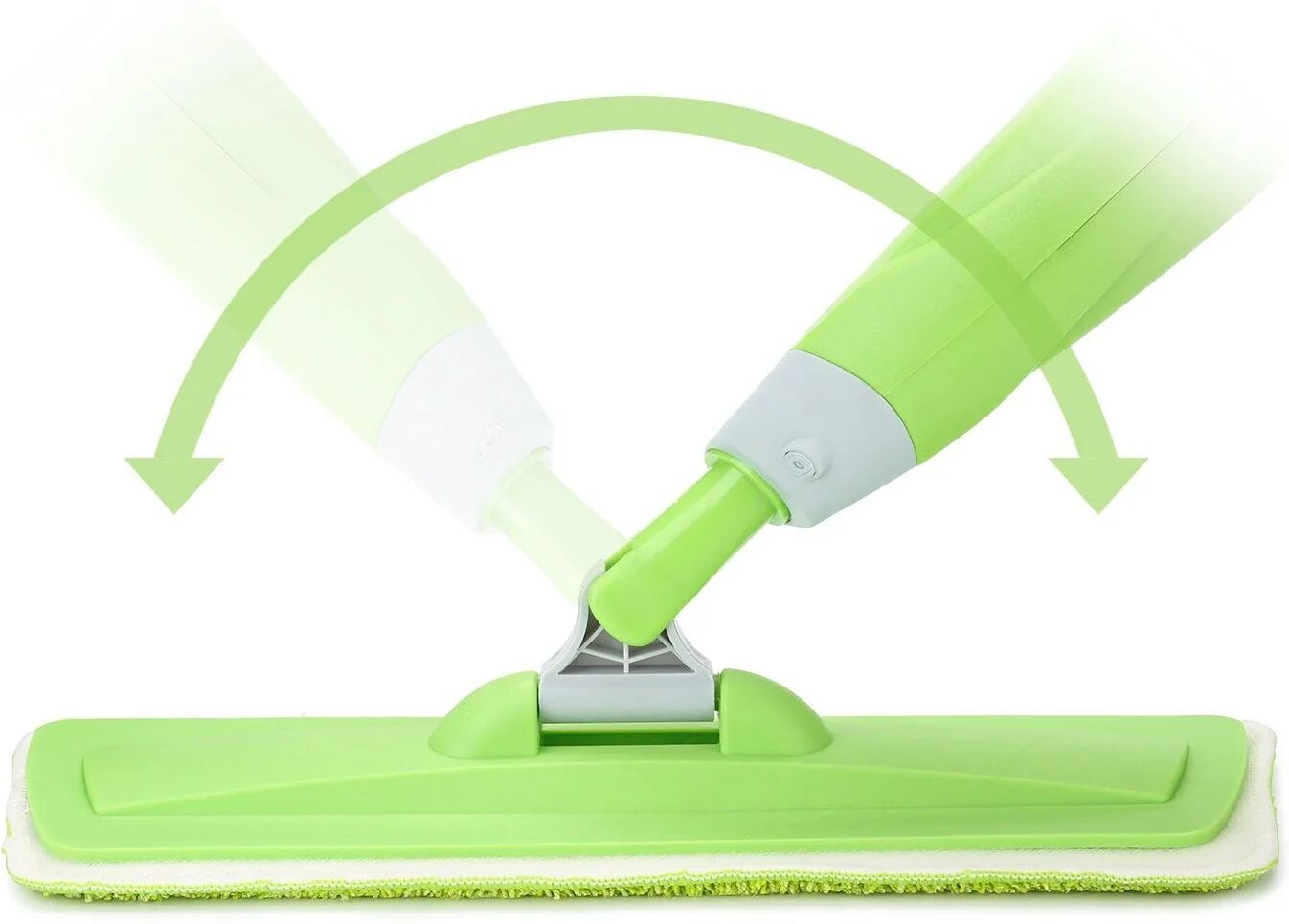 DailySale Spray Mop 360 Rotating Head Floor Cleaner 600Ml Bottle Fiber Sweeper Flat Mop