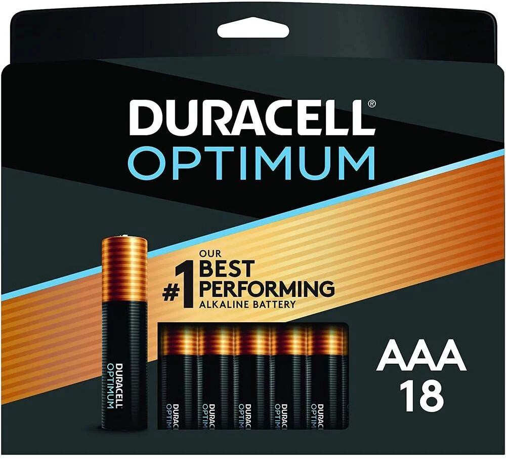 DailySale 18-Pack: Duracell Optimum AAA Batteries