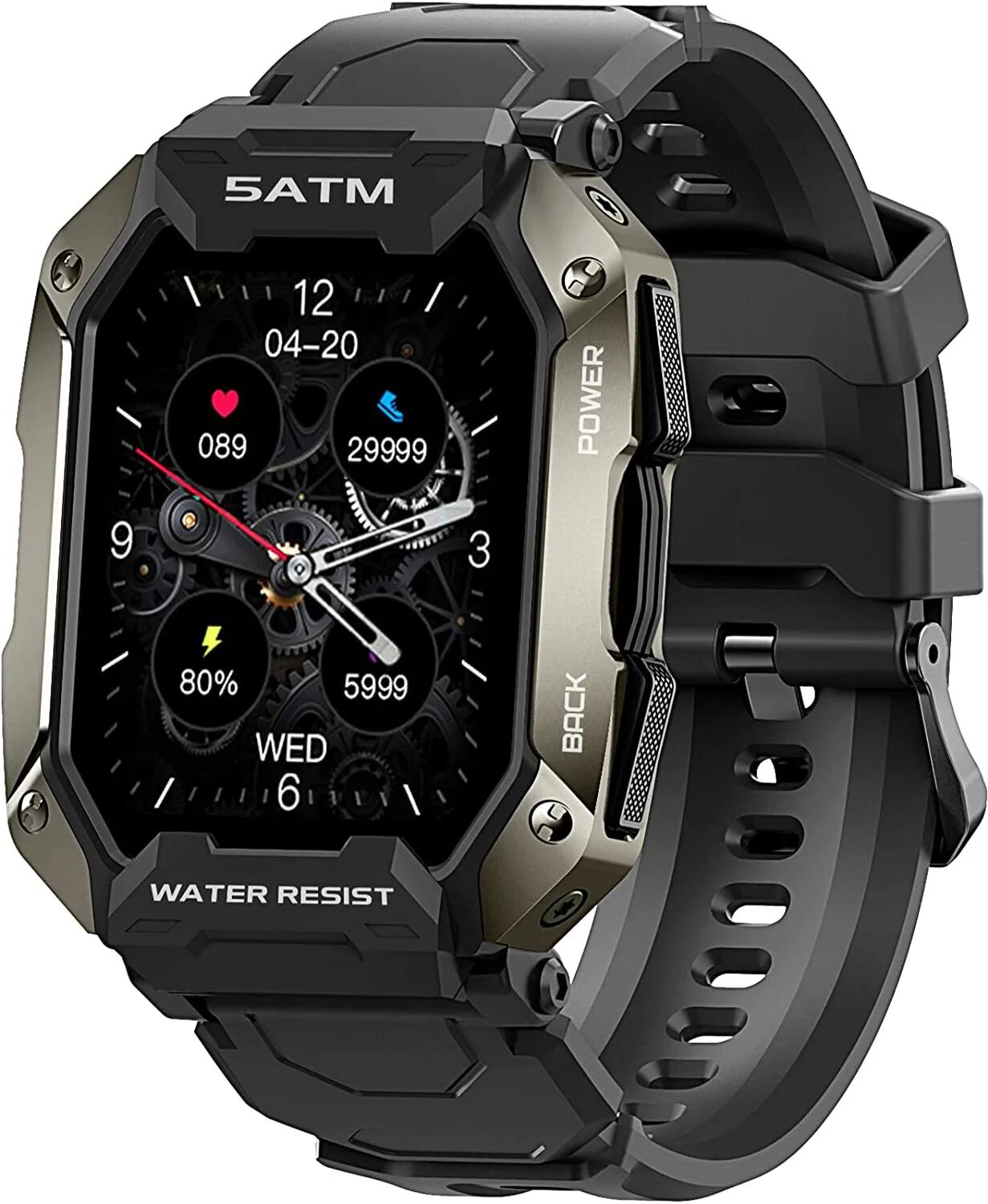 DailySale 1.71" Tactical Military Sports Smart Watch