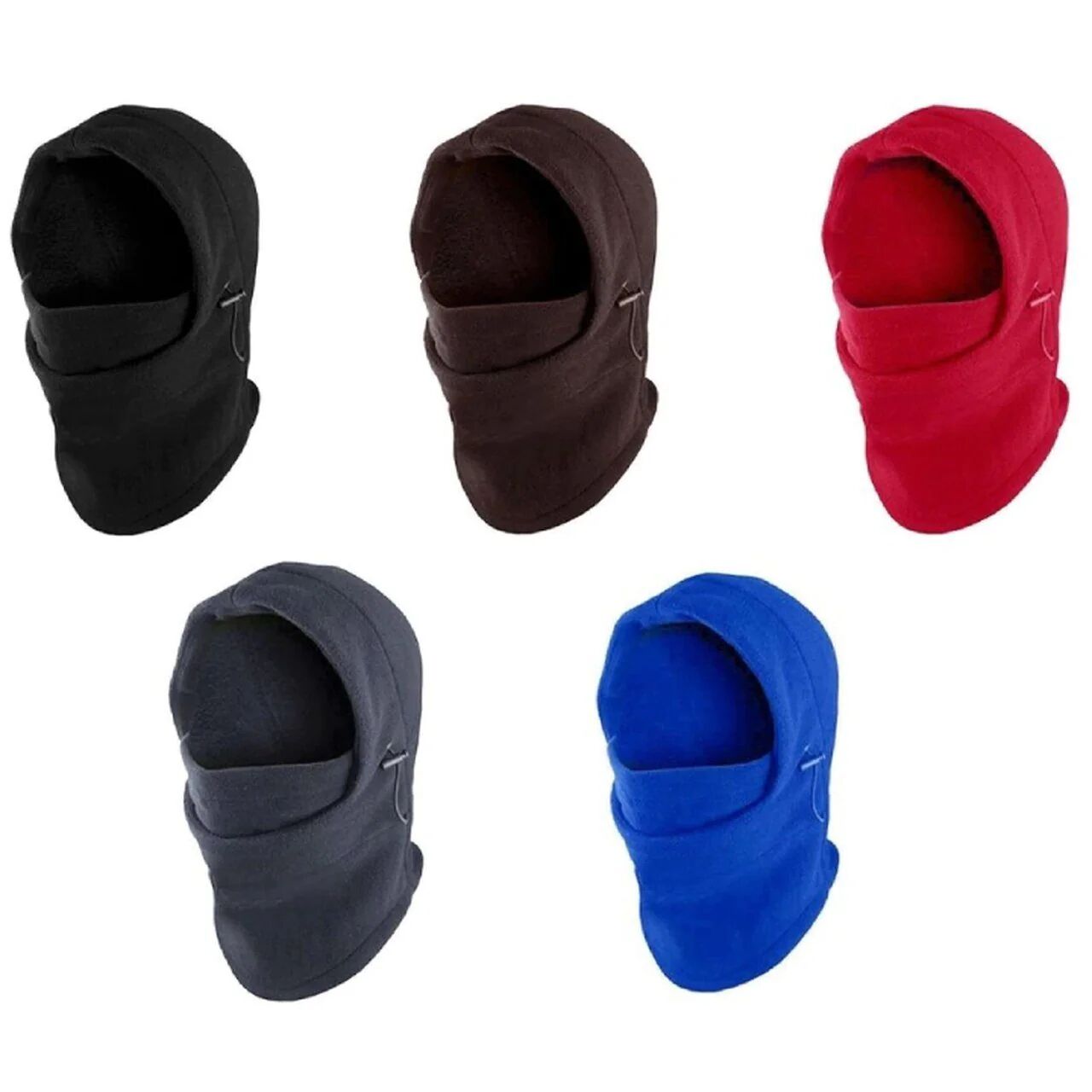 DailySale 3-Pack: Unisex Fleece Balaclava Winter Hat Mask