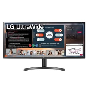 DailySale LG 34WL60TM-B Used 34 Inch 21:9 UltraWide 1080p Full HD IPS Monitor (Refurbished)