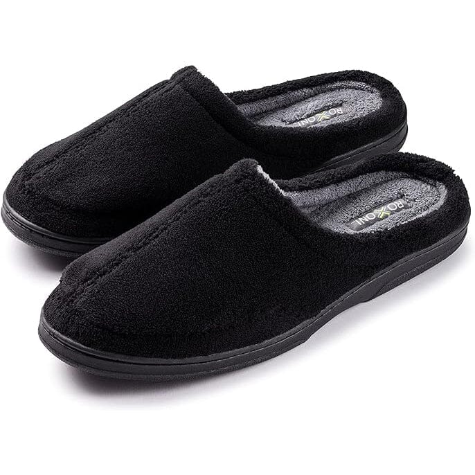 DailySale Roxoni Men's Slipper Cozy Clog Durable Comfort Slip On House Shoes