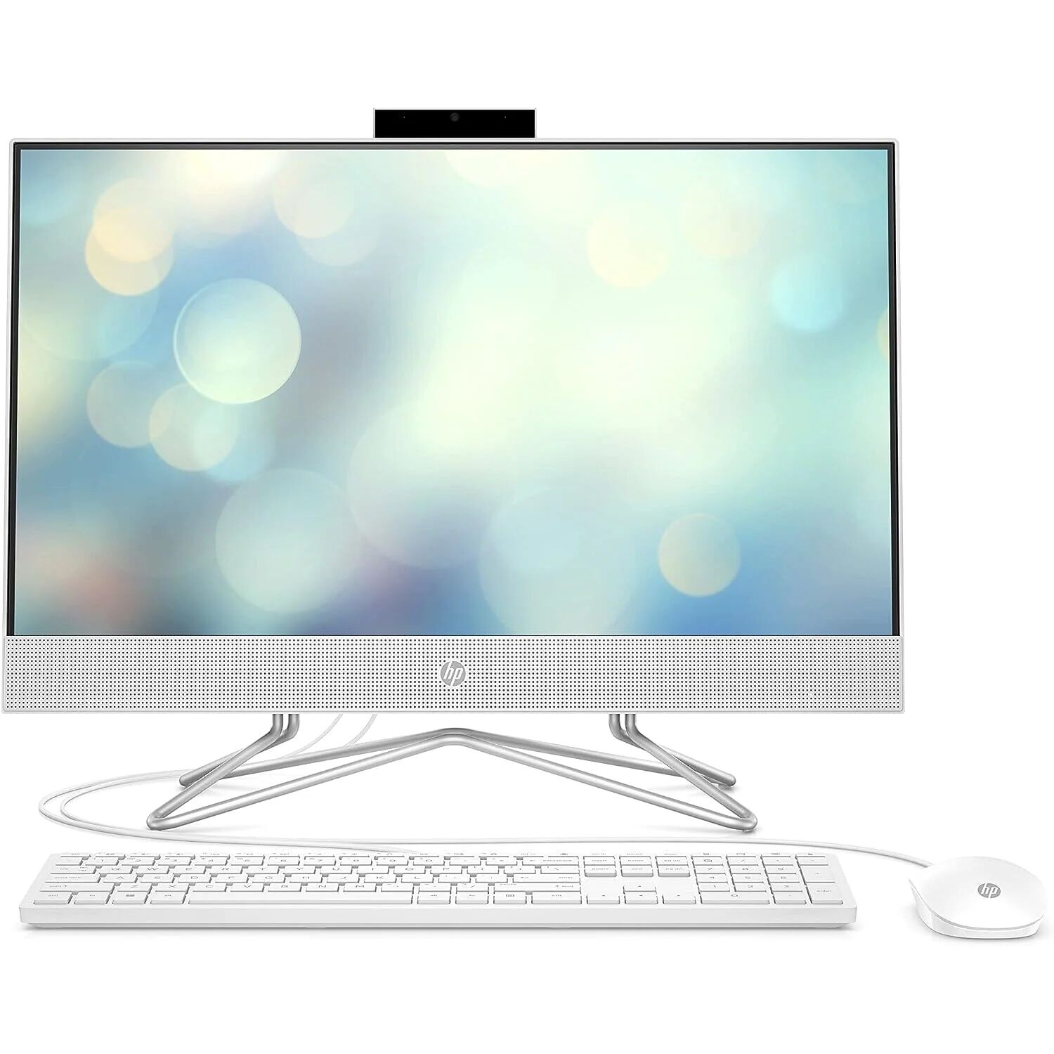 DailySale HP 22" All-in-One Desktop AMD Athlon Silver 4GB RAM 256 GB SSD Windows 11 Home (Refurbished)