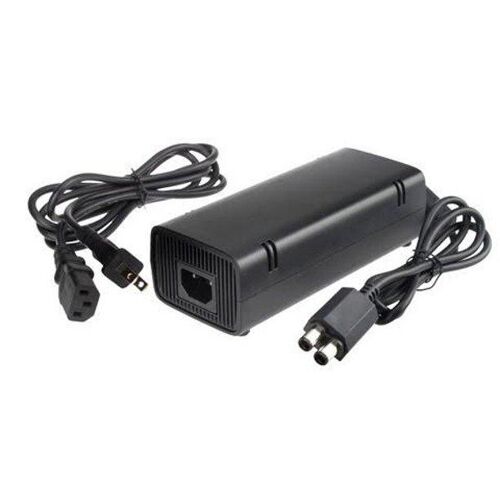 DailySale Microsoft Original Power Supply Charger AC Adapter Cable Cord for Xbox 360 Slim (Refurbished)