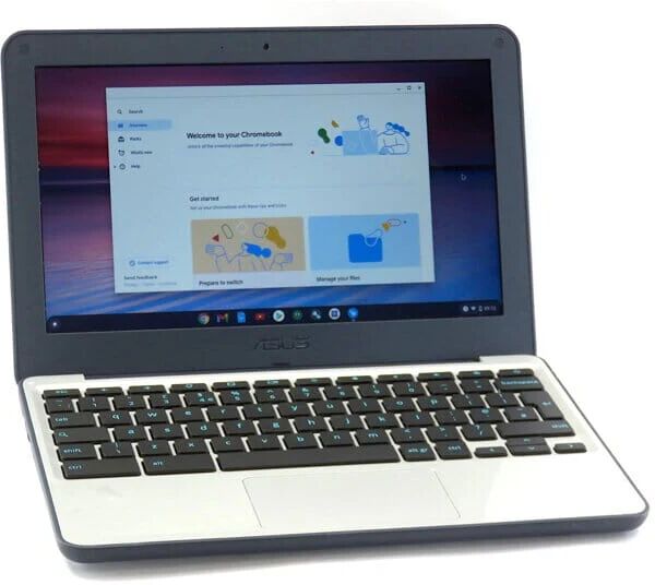 DailySale Asus 11.6" Touchscreen Chromebook C202S 4GB 16GB