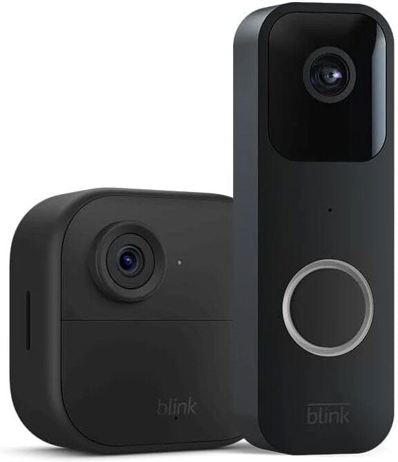 DailySale Blink Video Doorbell + 1 Outdoor 4 smart security camera (4th Gen) with Sync Module 2 (Refurbished)