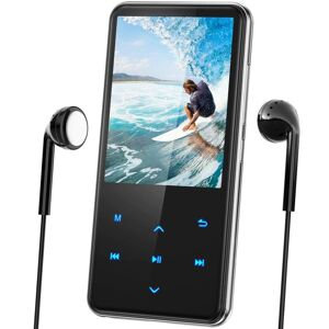 DailySale MP3 Player with 2.4in Screen Bluetooth 4.116GBT01 Black