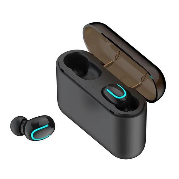 DailySale TWS Bluetooth 5.0 Sports Stereo Touch Control In-Ear Earphones with Charging Case