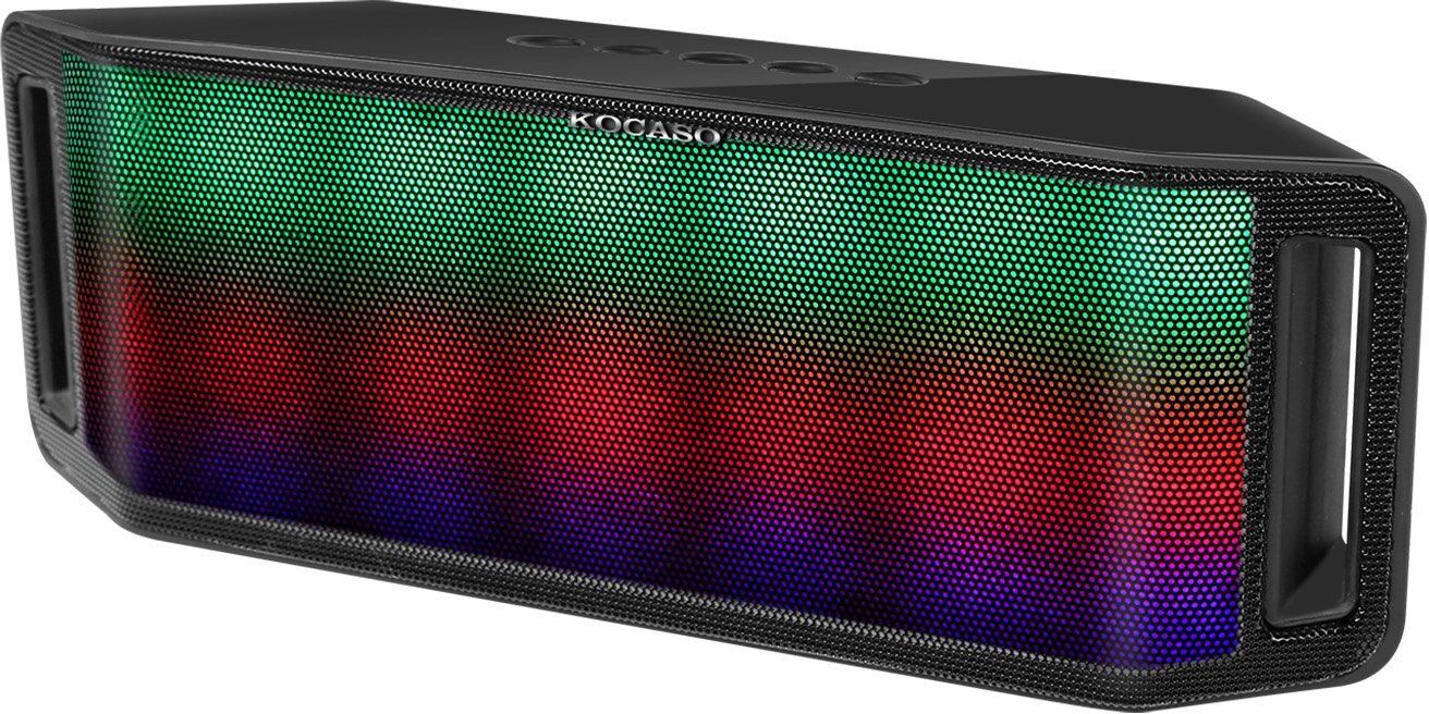 DailySale KOCASO LED Wireless Speaker Dynamic Multicolor Hands-Free