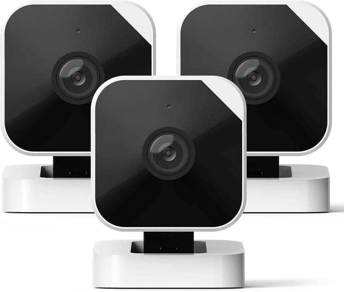 DailySale 3-Pack: Abode Cam 2   IndoorOutdoor WiFi Connected Security Camera with Full Color Low-Light Video, Motion Detection, and Two-Way Voice (Refurbished)