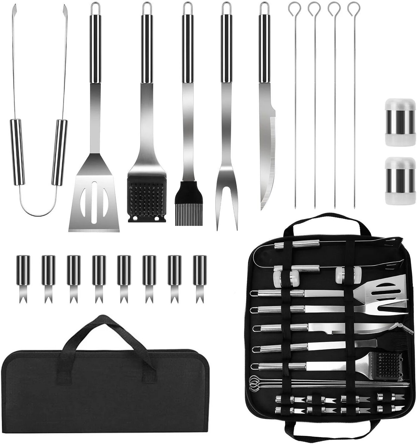 DailySale Stainless Steel BBQ Grill Tool Kit