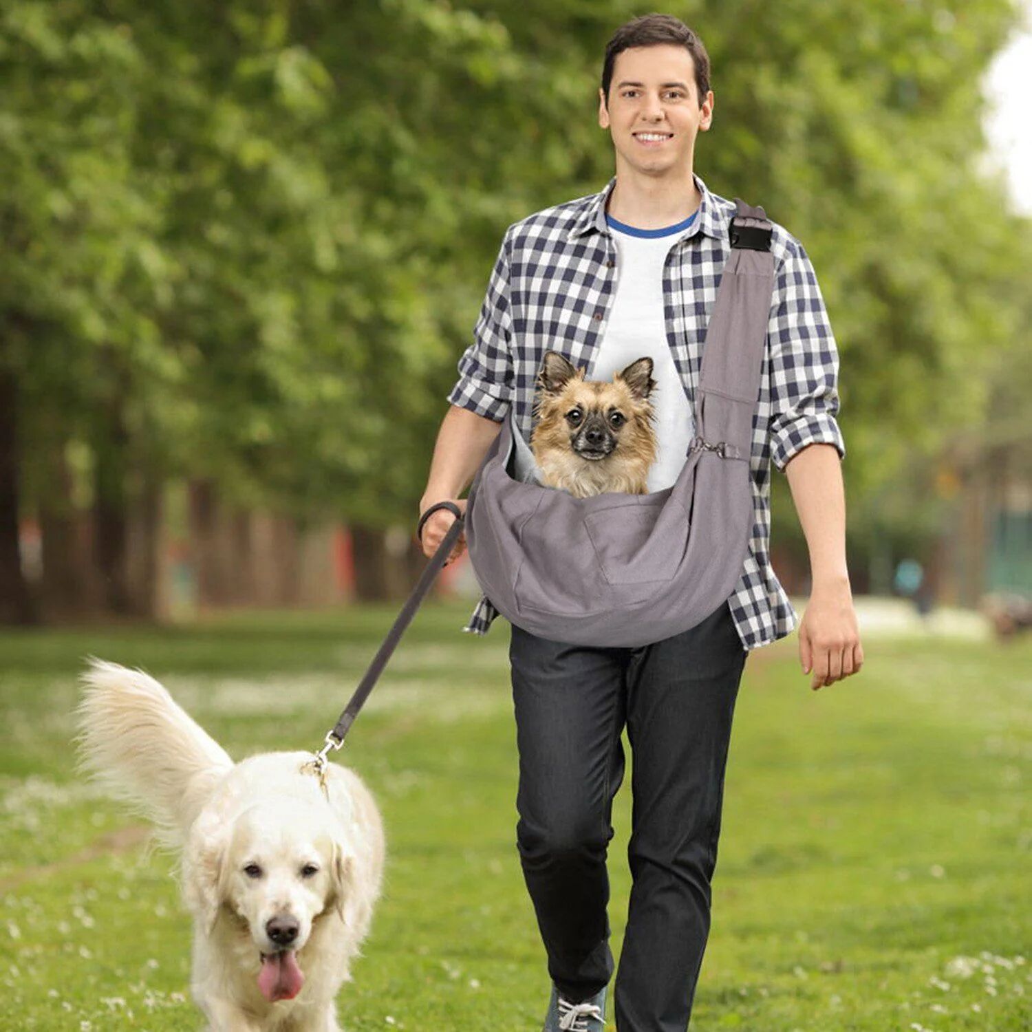 DailySale Adjustable Pet Sling Carrier