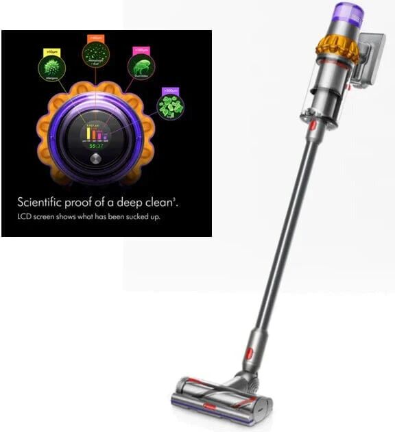 DailySale Dyson V15 Detect Cordless Stick Vacuum Cleaner (Refurbished)