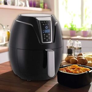 DailySale Air Fryer with Digital LED Touch Display 1400 Watts - 3.2L Capacity