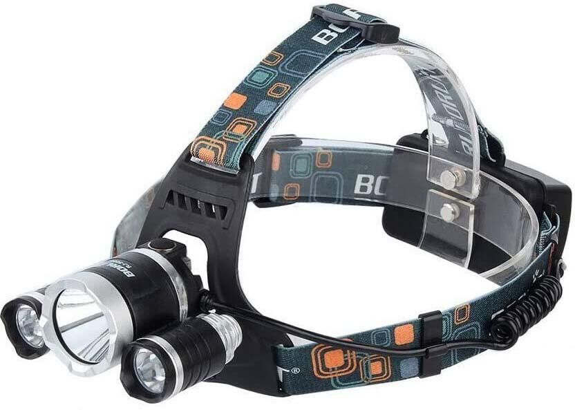 DailySale 3 LED XM-L T6 Waterproof Headlamp LED Torch Flashlight