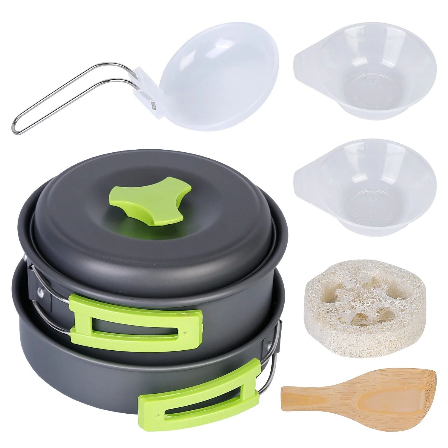 DailySale 9-Piece: Camping Cookware Set