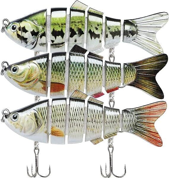 DailySale 3-Pack: Fishing Lures for Bass Trout