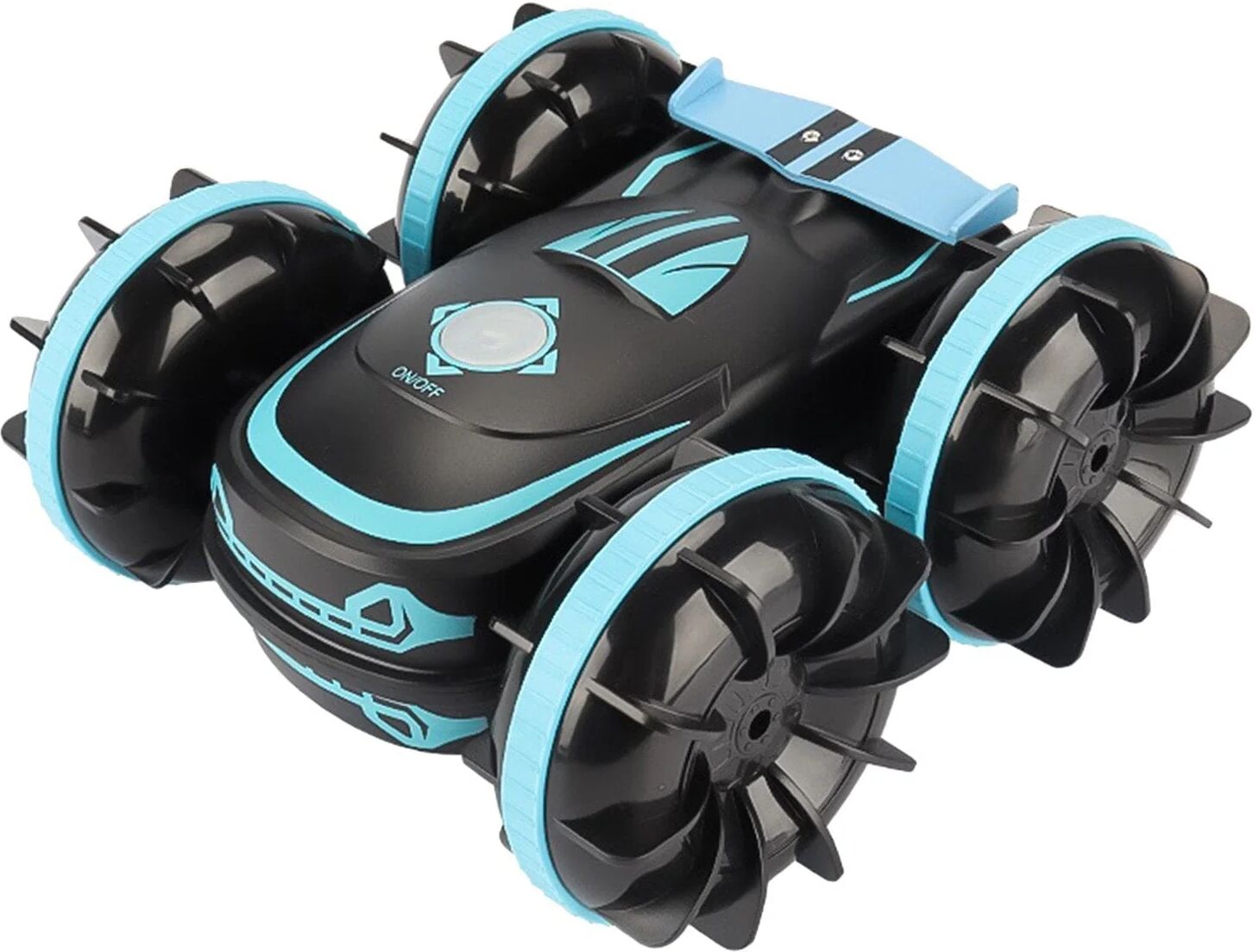 DailySale 2-in-1 Amphibious RC Car Toy 4GHz 4WD Double-sided 360 Rotating Stunt Car