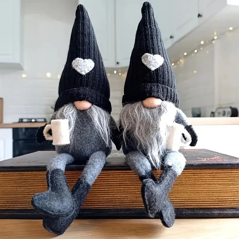 DailySale 2-Pack: Coffee Gnome Plush Doll