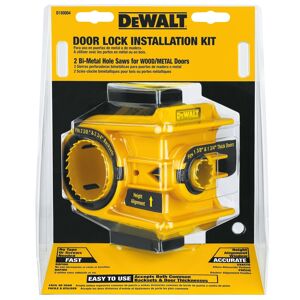 DeWalt Bi-Metal Door Lock Kit