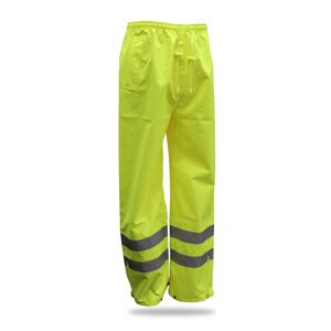 Boss Hi-Vis Yellow Polyester Rain Pants XXXL